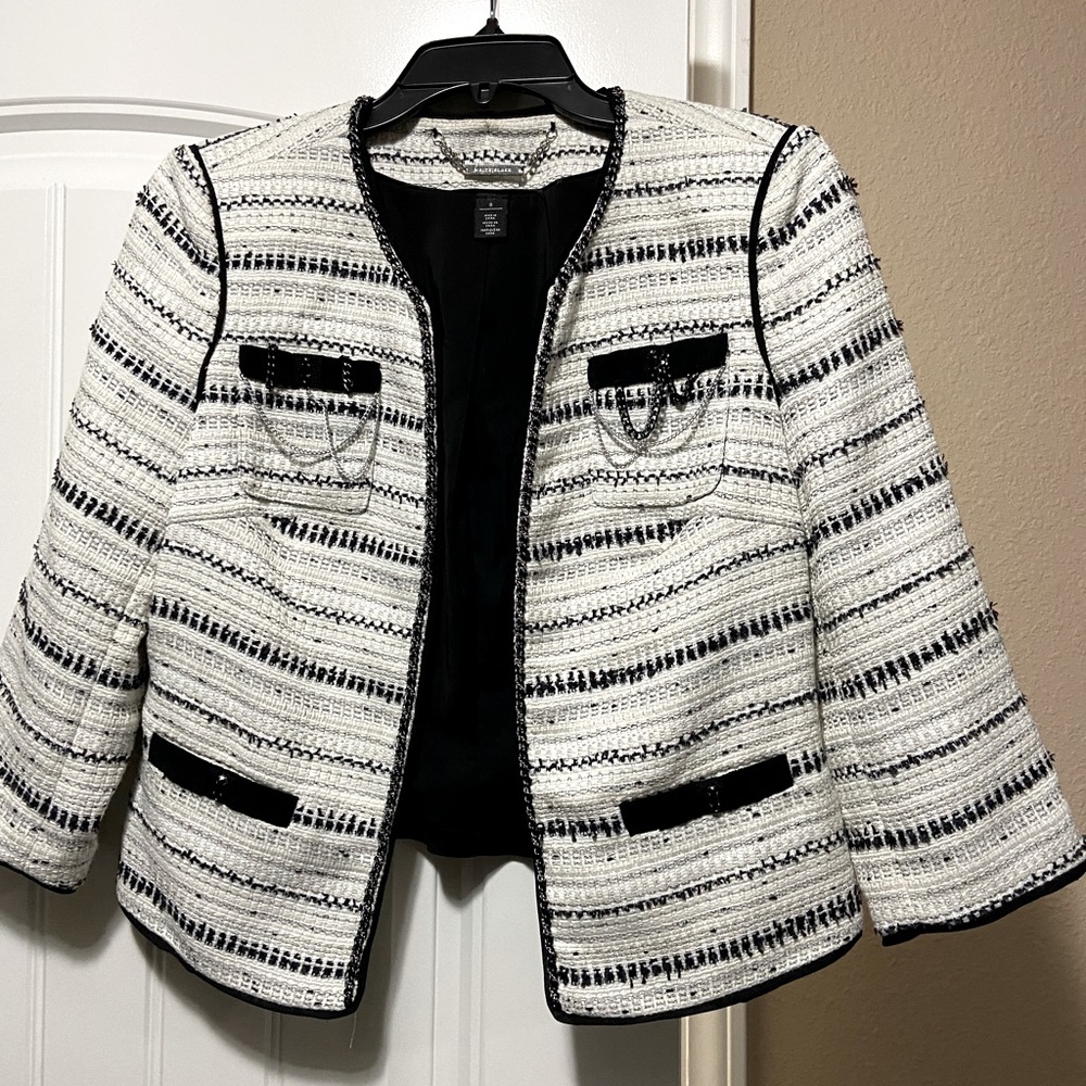 White House, black market jacket never worn